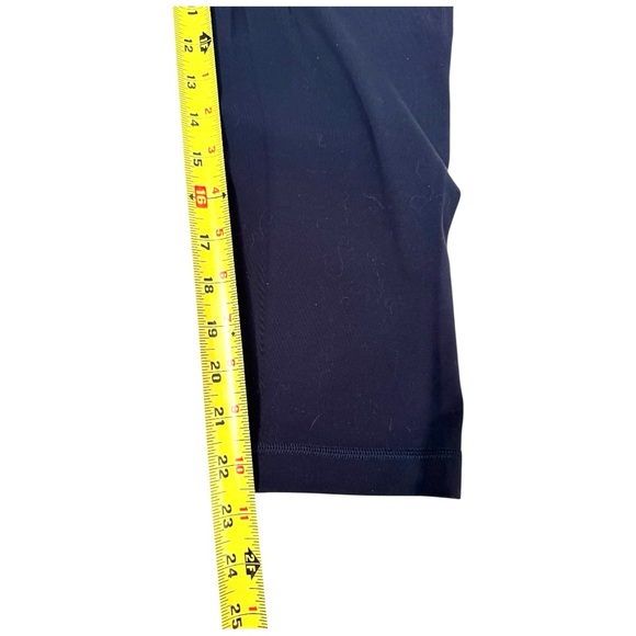 Lululemon Athletica Navy Align Cropped 23” Yoga Leggings Size 12 - Picture 8 of 10